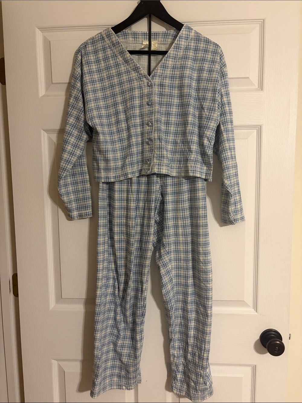 Vintage 80s/90s Victoria's Secret Gold Crown Pajama Set